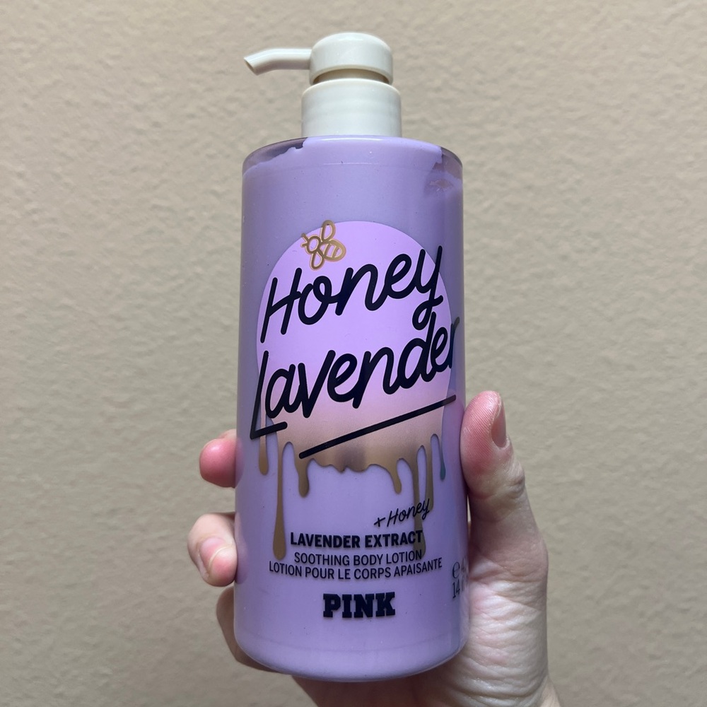 Victoria’s Secret PINK Lot honey lavender lotion 14floz